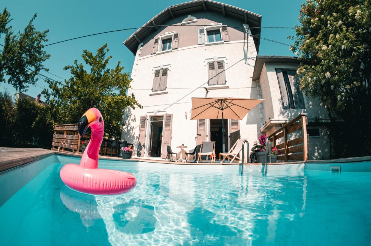 Le Serenite - T3 En Maison De Ville Avec Piscine アヌシー エクステリア 写真