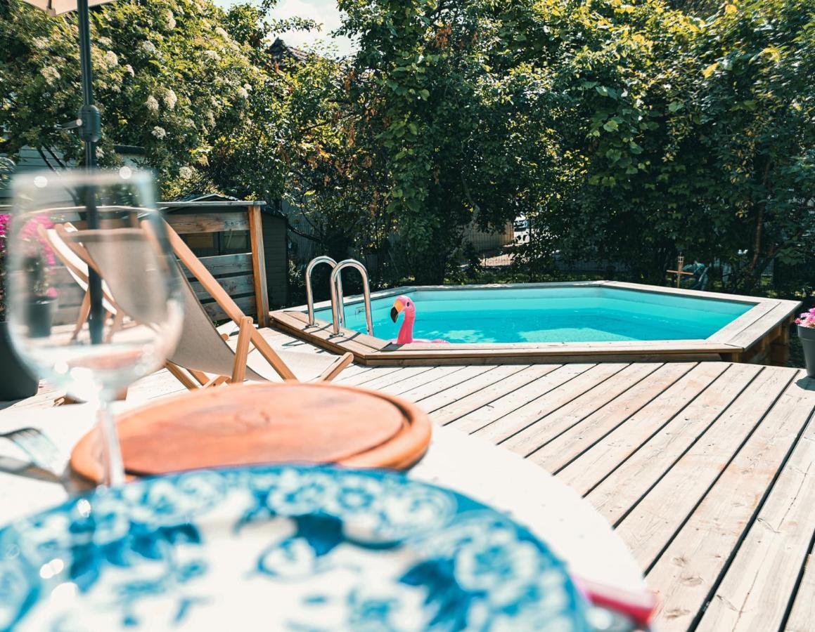 Le Serenite - T3 En Maison De Ville Avec Piscine アヌシー エクステリア 写真